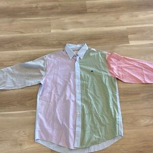 Brooks Brothers Men’s Multi colored Oxford shirt size L